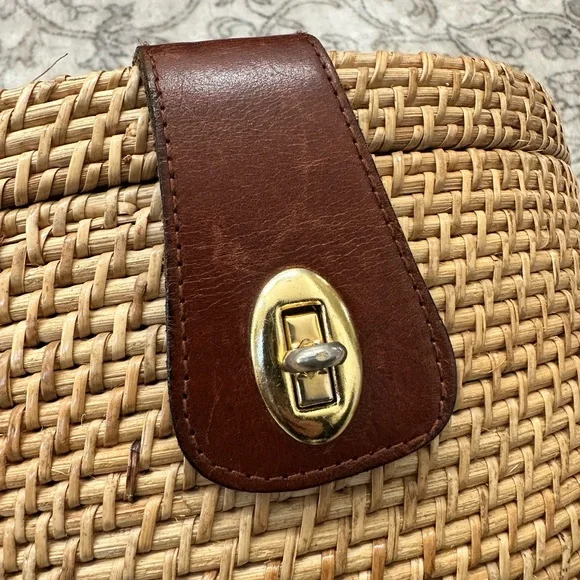 Vintage Magid Wicker Basket Bag - Picture 3 of 12